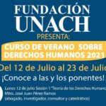 Ofrece Fundación UNACH  Curso de Verano sobre Derechos Humanos 2021