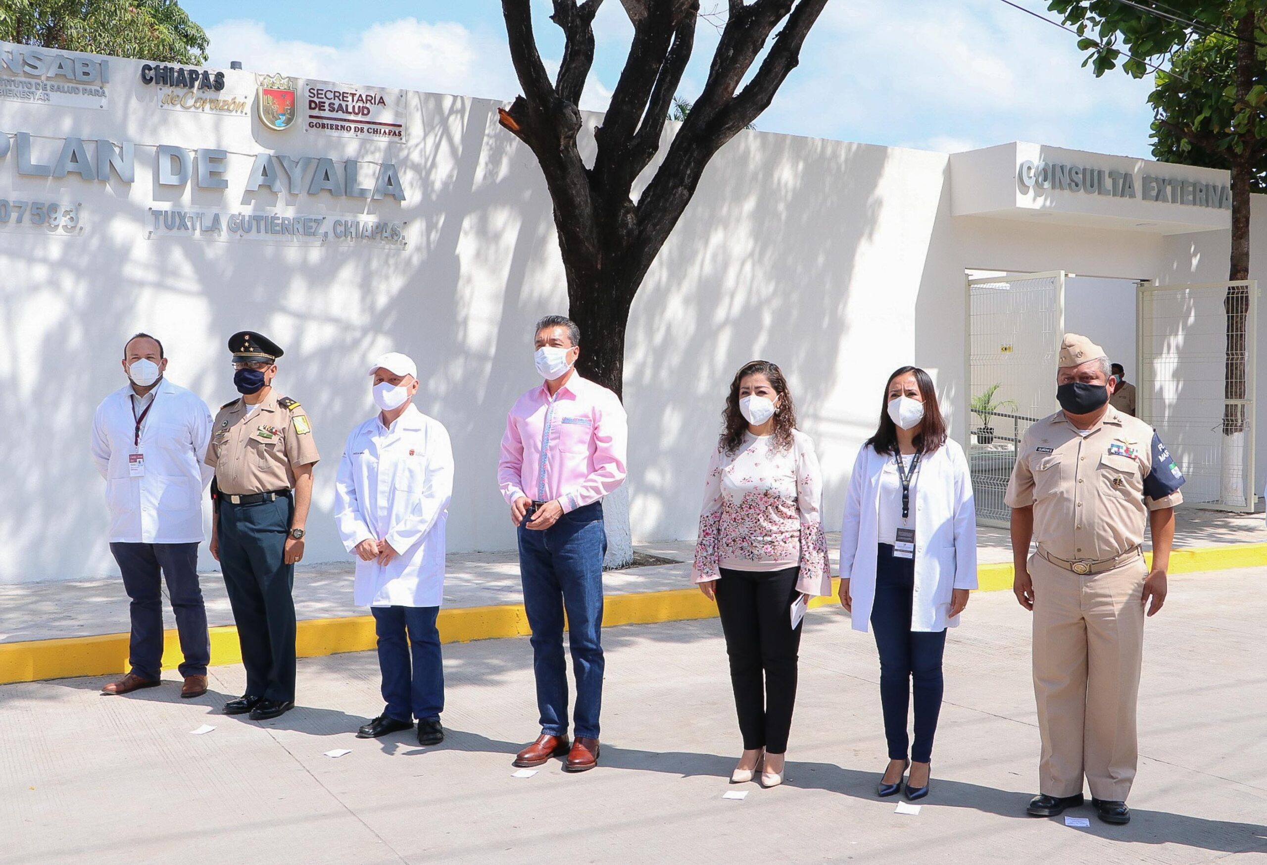 En Tuxtla Gutiérrez, entregan reconversión del Centro de Salud de Plan de Ayala