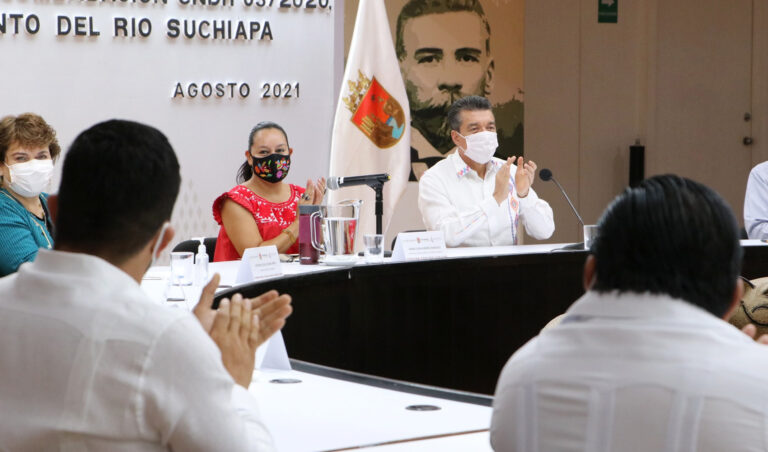 Rutilio Escandón y titular de Semarnat firman convenio para sanear y proteger al Río Suchiapa