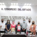 HONORABLE CONGRESO DEL ESTADO ENTREGA NOMBRAMIENTOS A INTEGRANTES DE LA COMISIÓN DE SELECCIÓN DEL SISTEMA ANTICORRUPCIÓN DEL ESTADO DE CHIAPAS