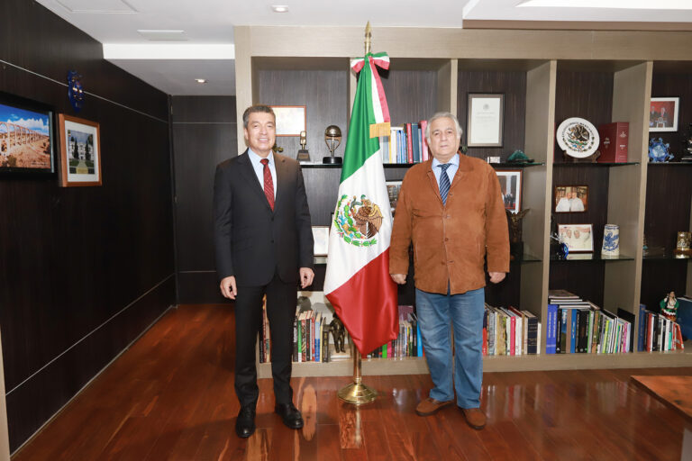 Se reúne Rutilio Escandón con el secretario de Turismo, Miguel Torruco