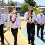 Inaugura Rutilio Escandón Parque Infantil “La Alegría”, en Osumacinta