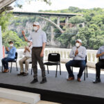 Constata Rutilio Escandón trabajos de limpieza permanente en el Cañón del Sumidero