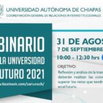 Presentará UNACH Webinario sobre la Universidad del Futuro 2021