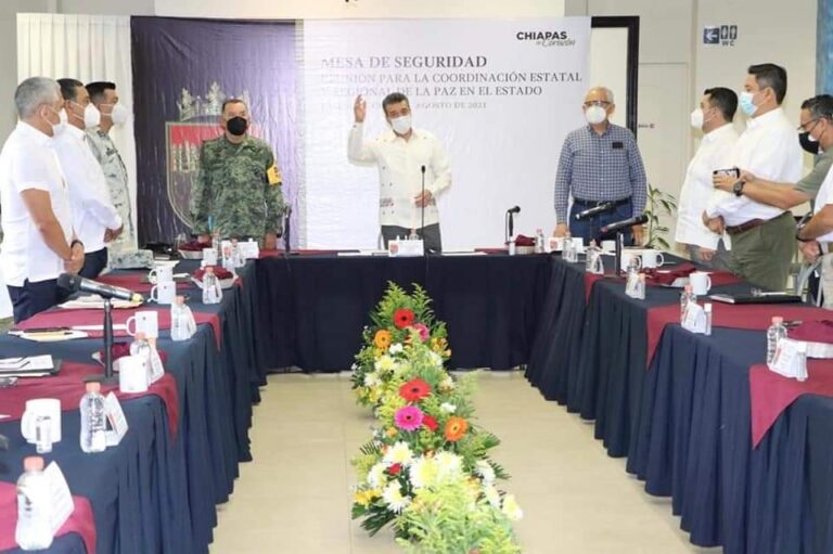 Chiapas cuenta con un sistema de justicia fortalecido desde la Mesa de Seguridad