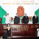 CONGRESO DEL ESTADO DE CHIAPAS INSCRIBE EN LETRAS DORADAS LA LEYENDA “2021 BICENTENARIO DE LA CREACIÓN DE LA ARMADA DE MÉXICO”