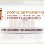 Lanza Poder Judicial Portal Único de Transparencia