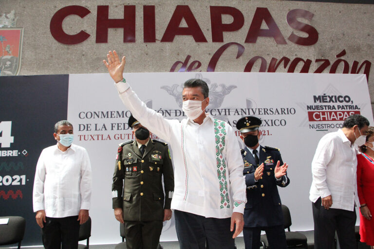 La Federación de Chiapas a México muestra la voluntad de un pueblo democrático: Rutilio Escandón