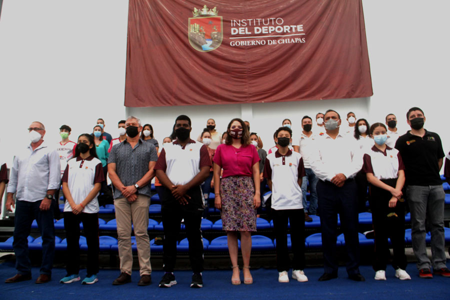 Federación Mexicana del Deporte Escolar reconoce apoyo del Gobierno de Chiapas