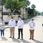 Inaugura Rutilio Escandón pavimentación de calles y avenidas en Palenque