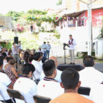 En Tapachula, Rutilio Escandón inaugura pavimentación de vialidades en distintas colonias