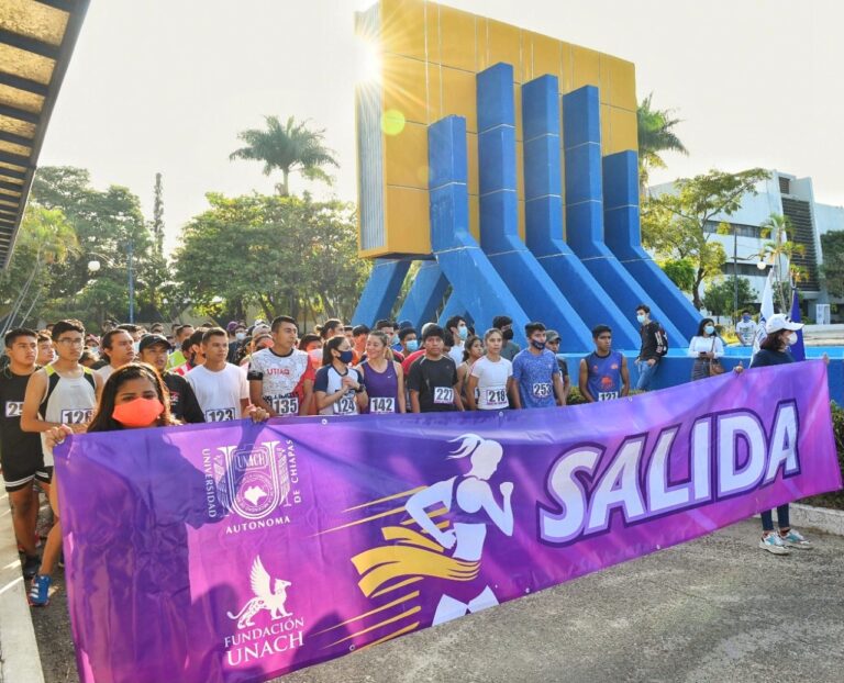 Se realiza con éxito la Primer Carrera Universitaria “Carlos Maciel Espinosa” organizada por la UNACH