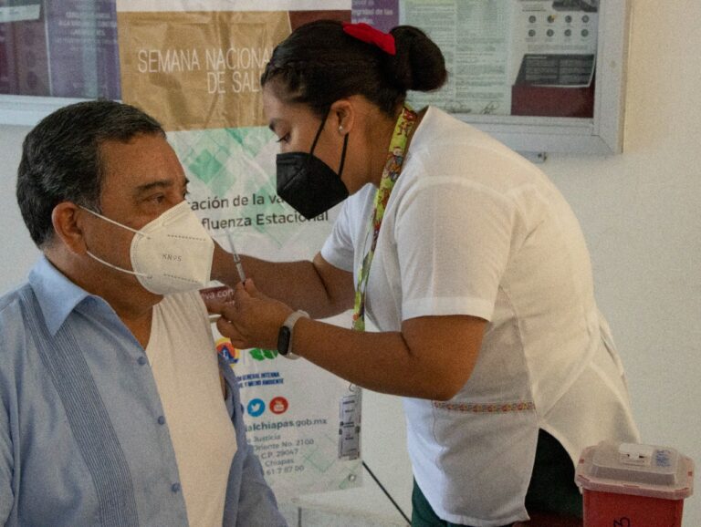 Realiza Poder Judicial campaña de vacunación contra la influenza estacional