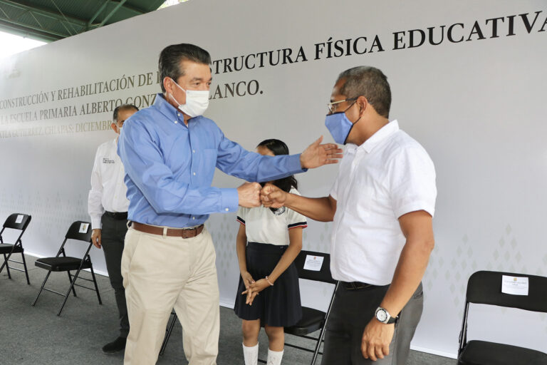 Mejoramos las escuelas para fortalecer la educación de más niñas, niños y jóvenes: Rutilio Escandón