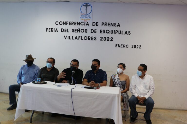 Patronato y organizadores de la feria del Señor de Esquipulas Villaflores 2022 anuncian celebración