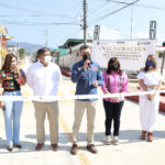 Inaugura Rutilio Escandón pavimentación de vialidad principal del Barrio Esquipulas, en Huixtla