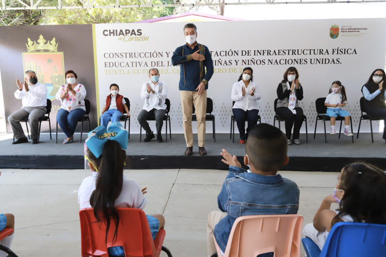 Estamos transformando toda la infraestructura física educativa del estado: Rutilio Escandón￼