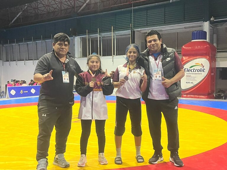 Luchadoras y luchadores de Chiapas ganan cuatro medallas en el 2º Selectivo Nacional en Jalisco￼