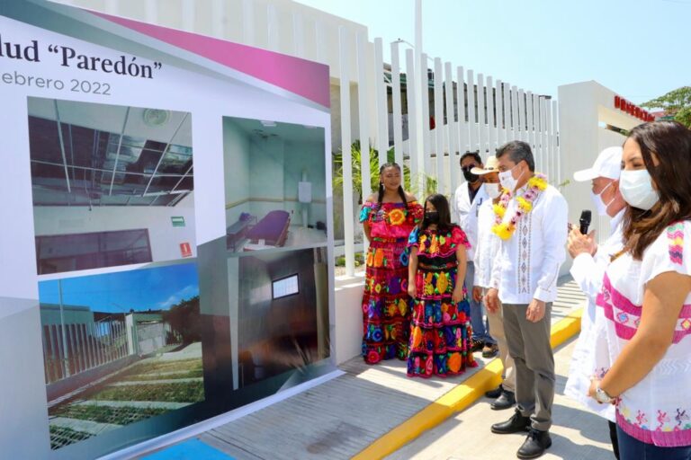 Reconvierten Centro de Salud de Paredón, Tonalá