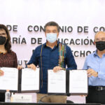 Firman convenio para la formación docente con perspectiva de derechos humanos￼