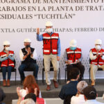 Supervisan rehabilitación de Planta de Tratamiento de Aguas Residuales “Tuchtlán”￼