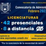 Abre UNACH la convocatoria de examen de admisión 2022