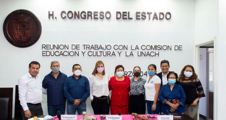 Congreso y UNACh, unen esfuerzos por la educación en el estado