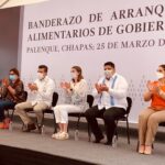 Acompaña diputada Trejo Huerta a gobernador en gira por Palenque