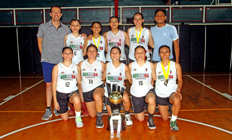 Región Centro Campeón del Estatal Selectivo de Básquetbol ADEMEBA U17 Femenil