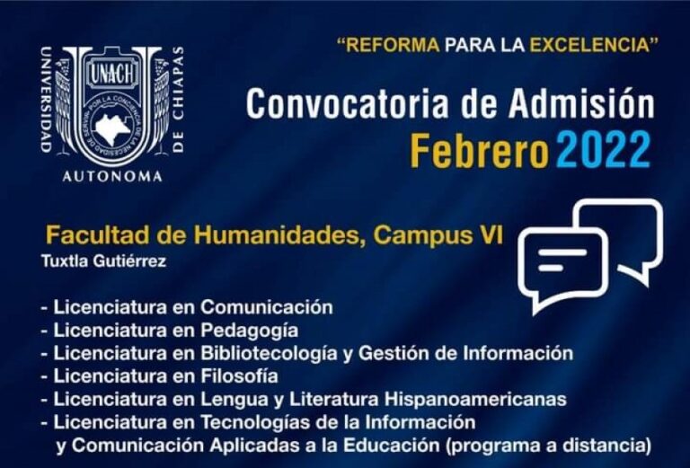 Se forman en la UNACH las próximas generaciones de  la Licenciatura en Bibliotecología y Gestión de Información￼