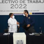 Administración Central de la UNACH y Sindicato del Personal Académico suscriben el Contrato Colectivo de Trabajo￼