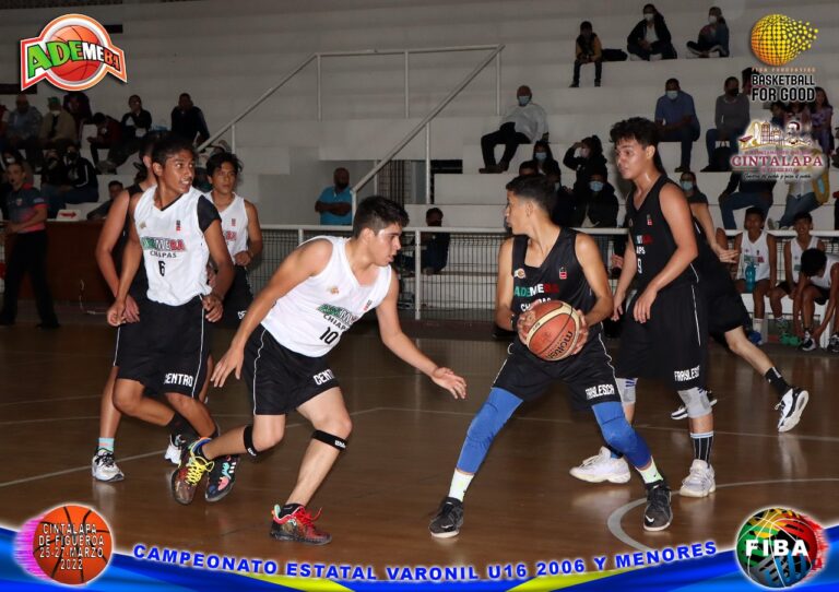 Valle con dominio total en el Campeonato Estatal Selectivo de Básquetbol U16 ADEMEBA 2022￼