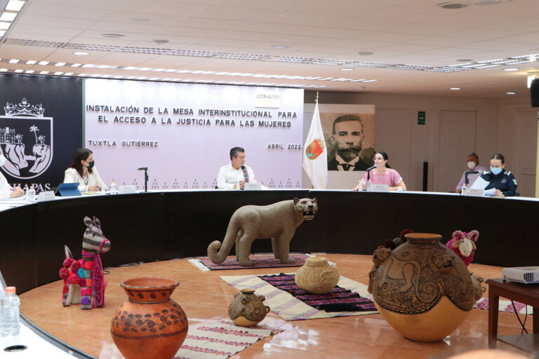 Encabeza Rutilio Escandón instalación de la Mesa Interinstitucional de Acceso a la Justicia para las Mujeres￼