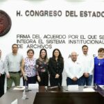 Instalan Sistema Institucional de Archivos en Congreso del Estado