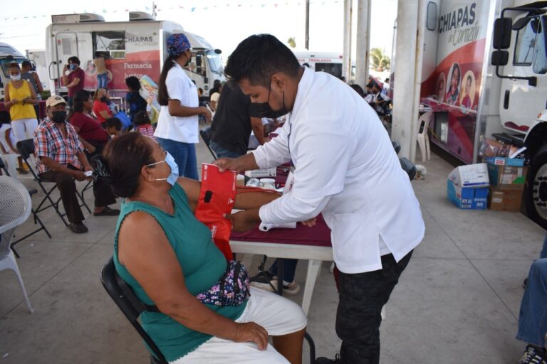 CONCLUYE ACTIVIDADES CONVOY DE LA SALUD EN PUERTO MADERO