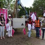 INICIAN NUEVAS OBRAS EN EJIDO POSTE ROJO Y COLONIA OCTAVIO PAZ DE TAPACHULA