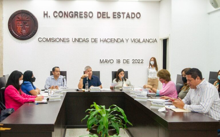 En comisiones, diputados aprueban dictamen relativo a la Cuenta Pública Estatal 2021