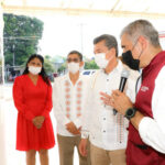 En Escuintla, Rutilio Escandón inaugura reconversión del Centro de Salud y rehabilitación de Unidad Deportiva￼