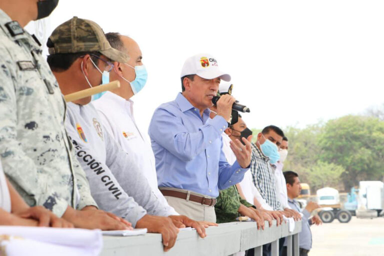 Rutilio Escandón destaca coordinación interinstitucional para atender y proteger a las familias ante lluvias￼