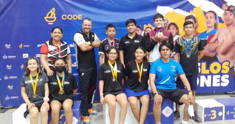 Selección Chiapas Subcampeón Nacional de la 4ª Fuerza y Novatos en Tenis de Mesa