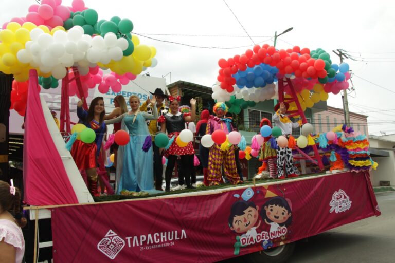 ALEGRES FESTEJOS DEL “DÍA DEL NIÑO” EN TAPACHULA