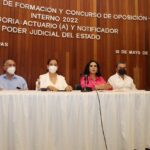 Se fortalece Carrera Judicial en la entidad con primera fase para Concurso de Oposición