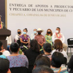 Beneficia Rutilio Escandón a familias dedicadas al campo en Chiapilla, San Lucas y Totolapa