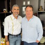 Mariano Rosales se reunió con Ángel Carlos Torres secretario de Obras Públicas del Estado