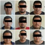 <strong>Detiene FGE en flagrancia a nueve personas por Extorsión Agravada</strong>