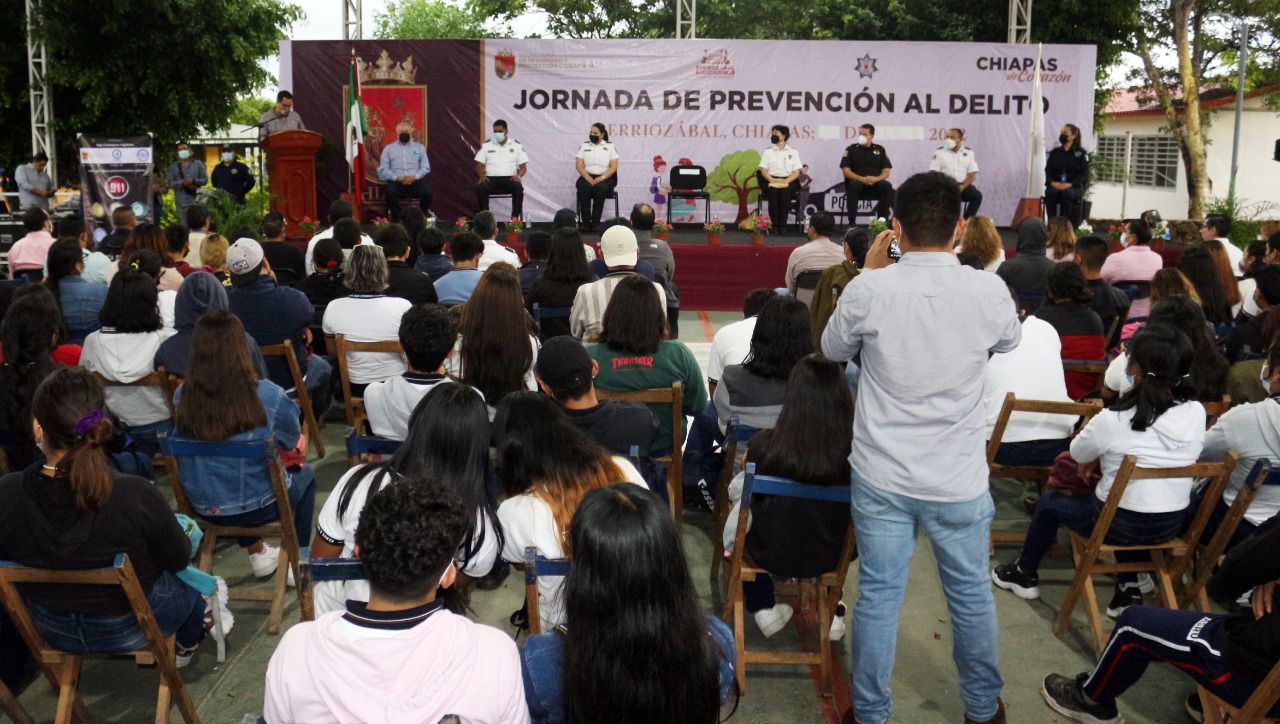 Clausura SSyPC Jornada de Prevención del Delito en Berriozabal