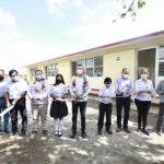 En Cacahoatán, inaugura Rutilio Escandón espacios educativos y vialidades con concreto hidráulico￼