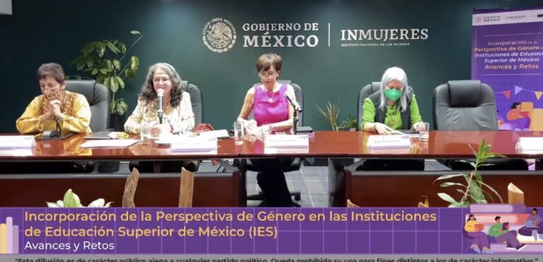 Participa UNACH en el Conversatorio Incorporación  de la Perspectiva de Género  en las Instituciones de Educación Superior de México￼