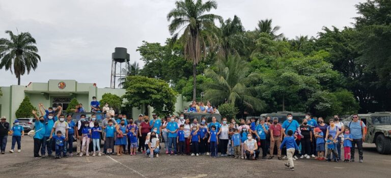 NIÑOS CON TRANSTORNO DEL ESPECTRO AUTISTA Y SDIF TAPACHULA VISITARON LA 36/A ZONA MILITAR