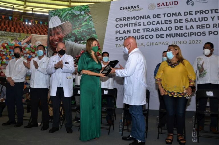 ENTREGA ROSY URBINA PLAN DE TRABAJO DE LA RED REGIONAL DE MUNICIPIOS POR LA SALUD DEL SOCONUSCO